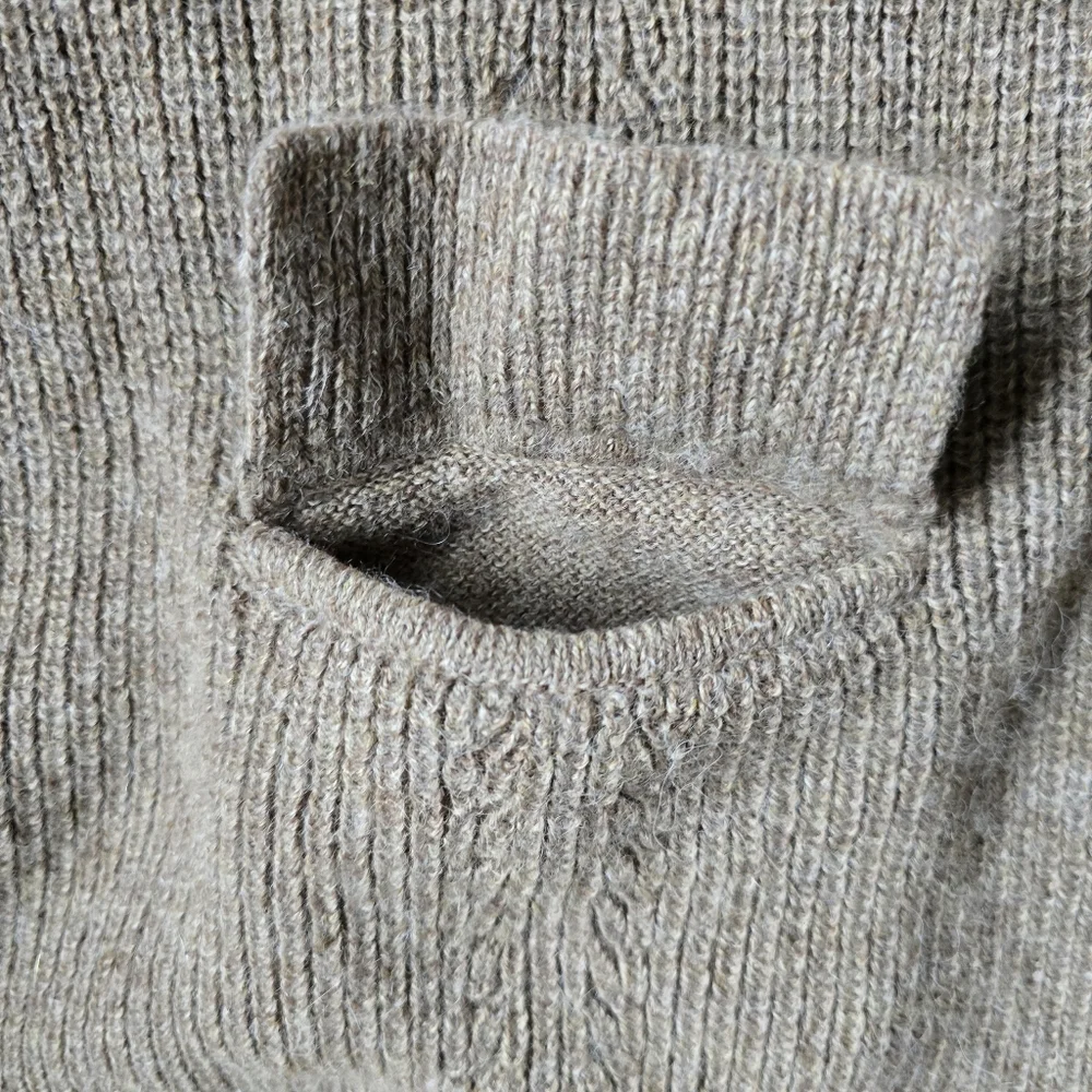 Eileen Fisher 100% Baby Alpaca Button Front Cardigan Size XL - Picture 5 of 12